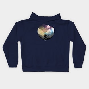 Nature Gradient Sphere Kids Hoodie